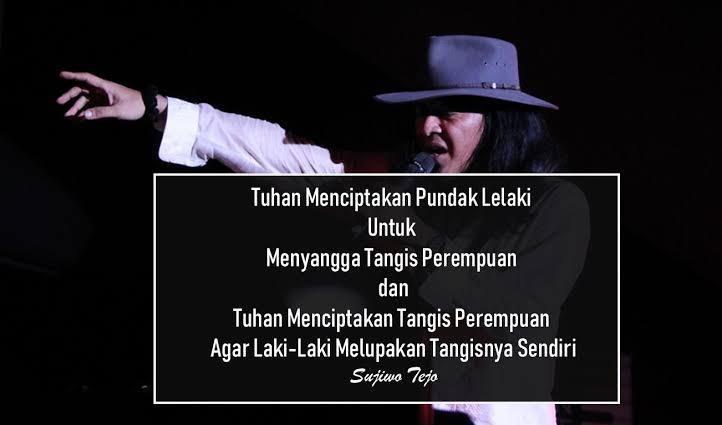  Sujiwo  Tejo  Kata Kata  Cinta  quotes cinta  galau