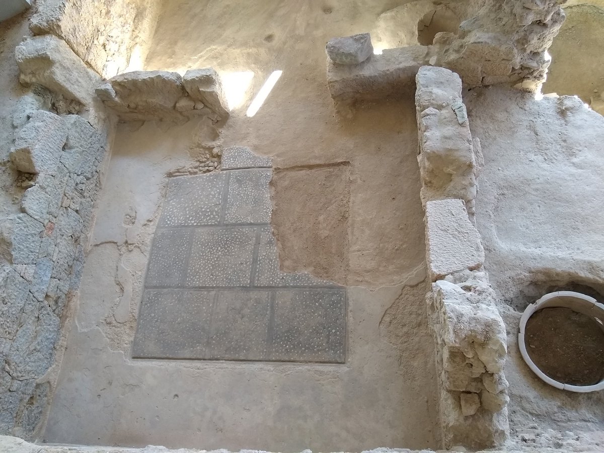 But what really stands out in this underground neighborhood is the substructure of these buildingsWells and cisterns appear in the archaeological cityscape as dark voids. They show the importance of water and the effort the ancient Athenians made to access it in their homes/12