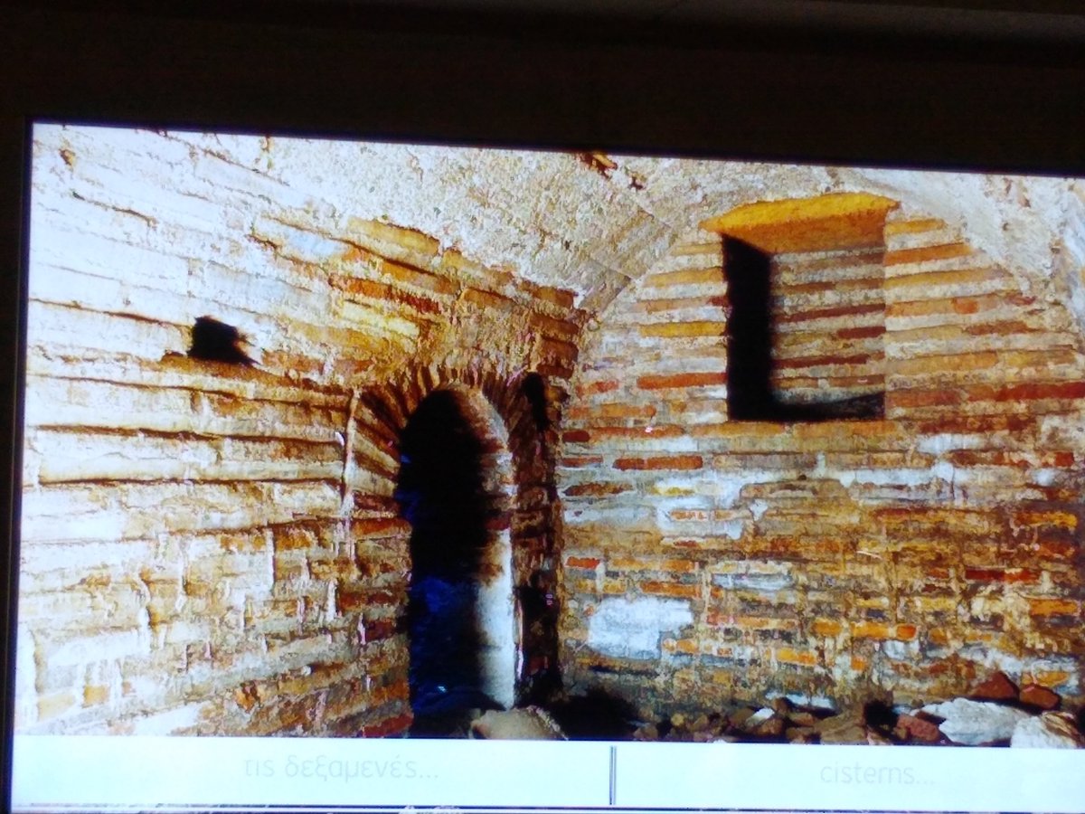 The video display at the end gives a sense of discovered artifacts and contexts that can’t be displayed. From all the ceramics to statues and the enormous inside of cistern tanks used to collect rainwater/19