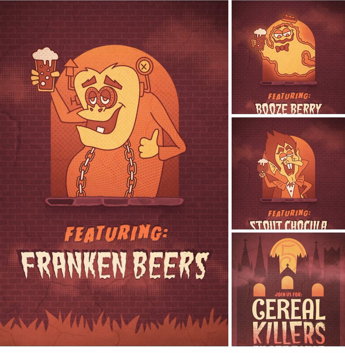 Join the party Friday, November 1st as we roll out a few Halloween only beers that are so good, some might say it’s criminal. Cereal Killers Halloween party starts at 4pm. #CTBeer #CerealKillers 🕸🧟‍♀️👻💀