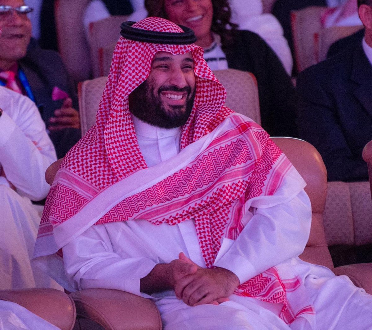 سمو #ولي_العهد يشهد أعمال الدورة الثالثة لـ #مبادرة_مستقبل_الاستثمار 2019 التي ينظمها صندوق الاستثمارات العامة.