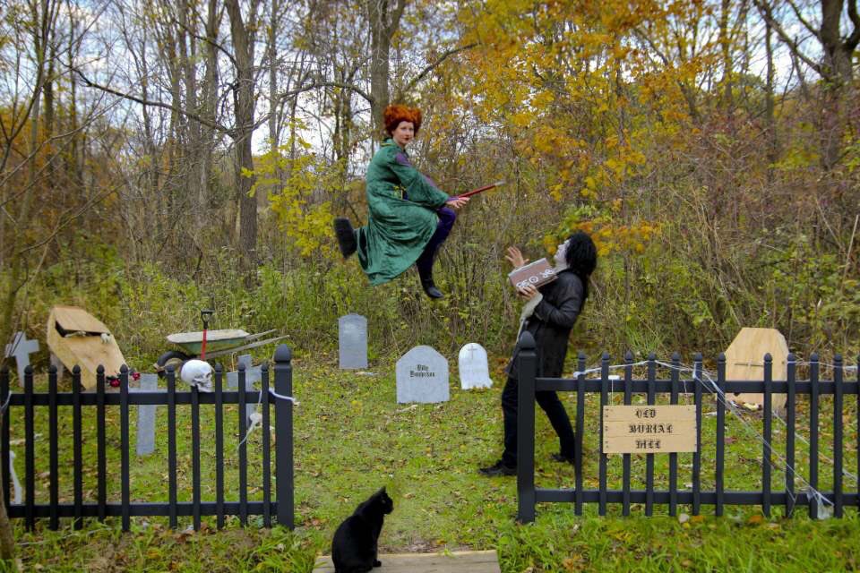 TheFuzzStudio's tweet image. My wife and I had a blast this Halloween season!