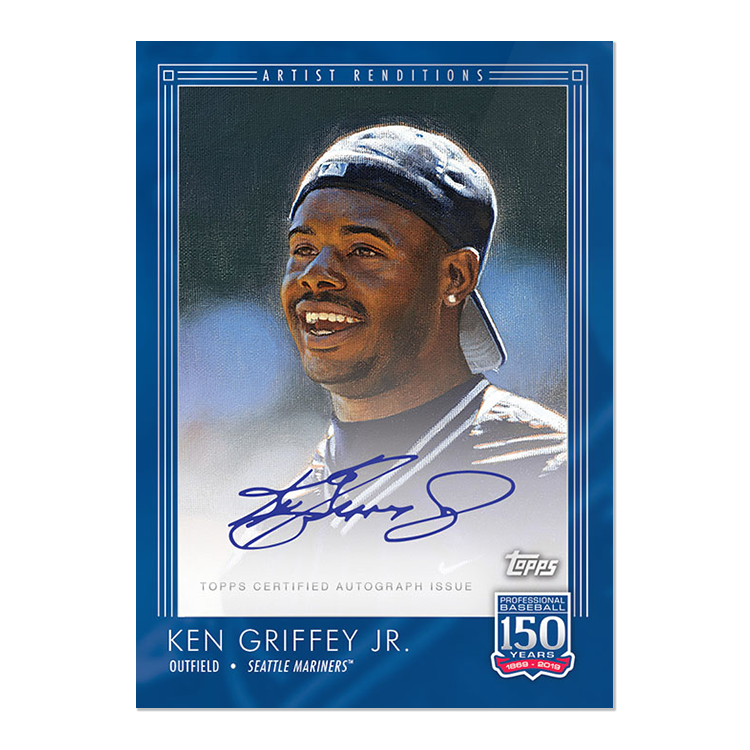 CardboardStats's tweet image. New #150YearsofBaseball cards!

#103 Willie Stargell, Pirates - Records &amp;amp; Award Winners
#104 Juan Soto, Nationals - Historic Moments
#105 Ken Griffey Jr., Mariners - Artist Renditions

Griffey artwork by @GraigKreindler and also available in auto parallels!