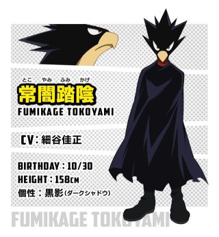 ヒロアカ 常闇踏陰 ダークシャドウ 声優 細谷佳正のキャラ一覧