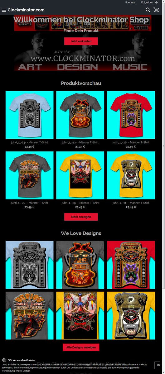 Clockminator's tweet image. shop.spreadshirt.de/clockminator-1