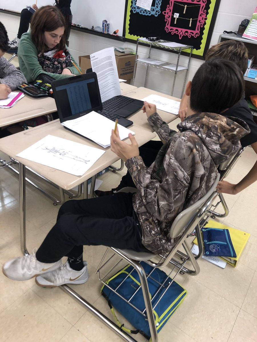 Mrs_Casson's tweet photo. “Fleshing” our characters!! (See what I did there? 👻☠️🎃) https://t.co/gne2aA6zL4