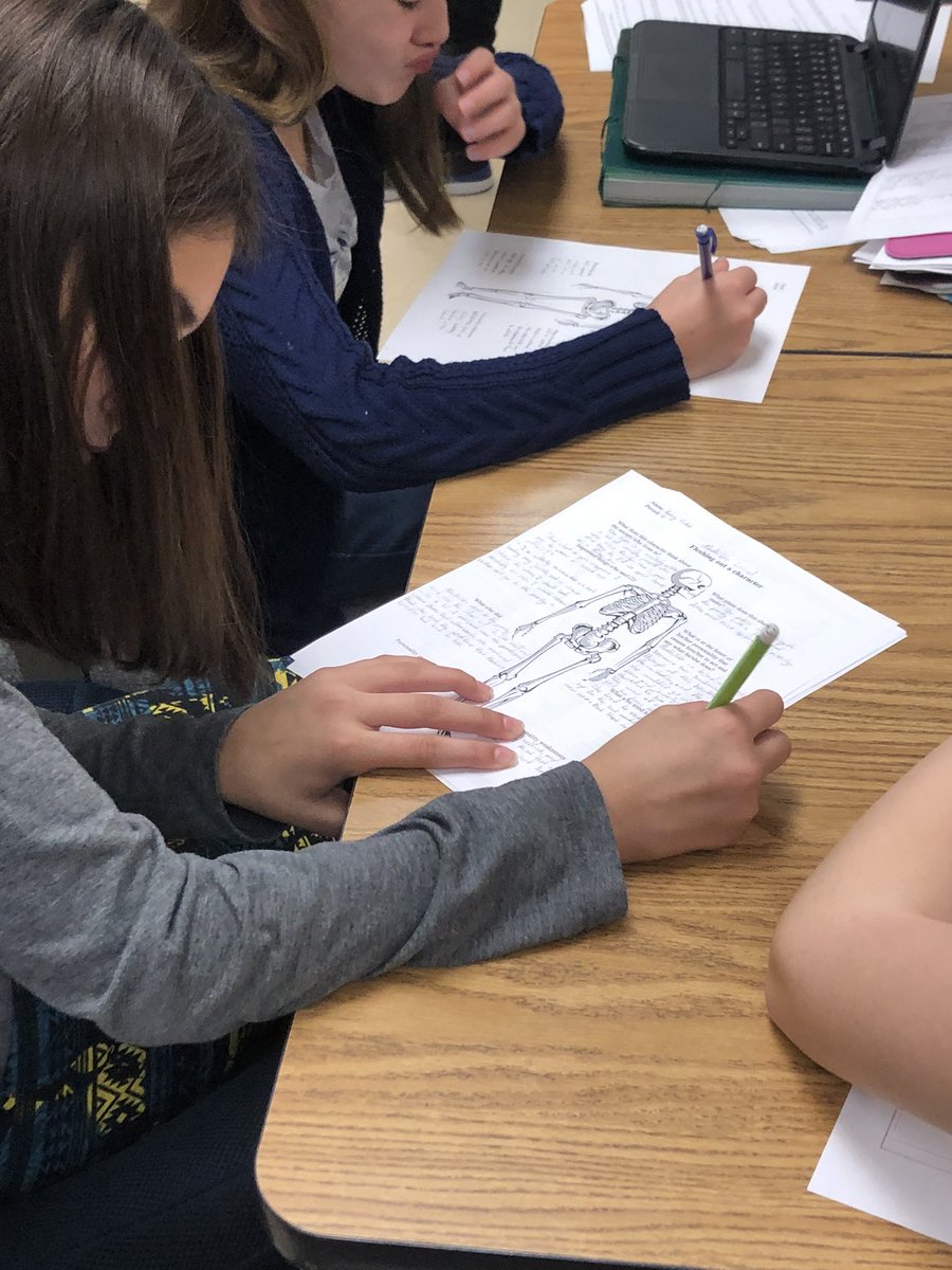 Mrs_Casson's tweet photo. “Fleshing” our characters!! (See what I did there? 👻☠️🎃) https://t.co/gne2aA6zL4
