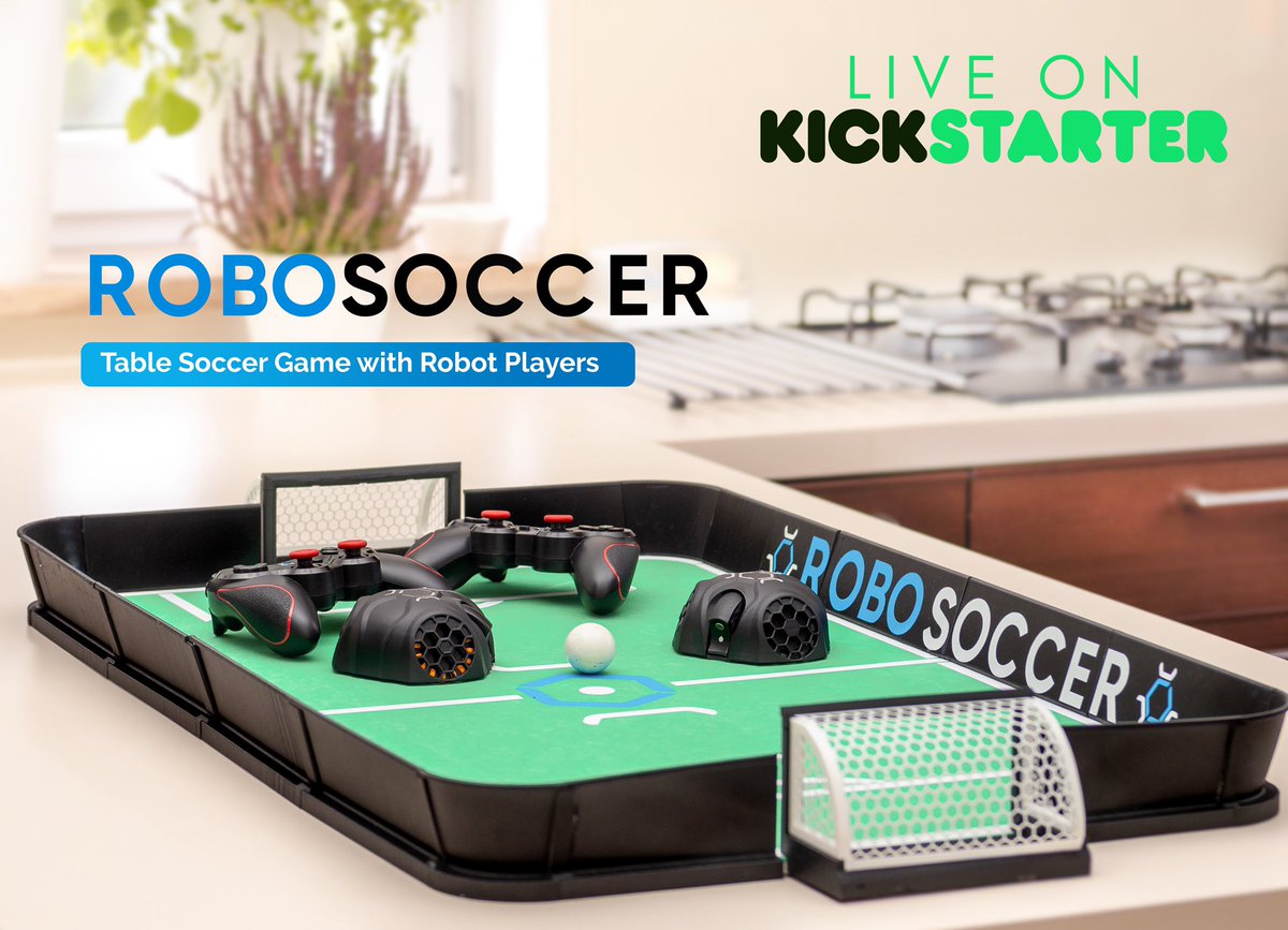 SoccerRobo's tweet photo. 🔥🔥We have now officially launched on Kickstarter! 🔥🔥Hurry up and get one of the super early bird offer starting at $99 in limited edition!! Check our campaign, here is the link: 

https://t.co/DW44zdshBa https://t.co/hpbUSFYIJx