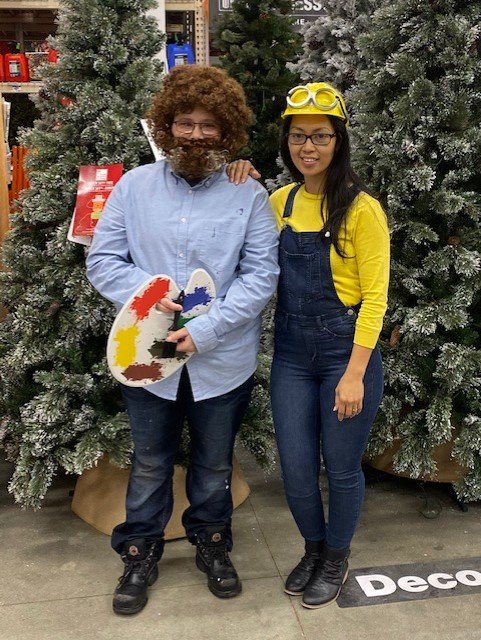 Halloween and CAM fun at the Taunton Home Depot