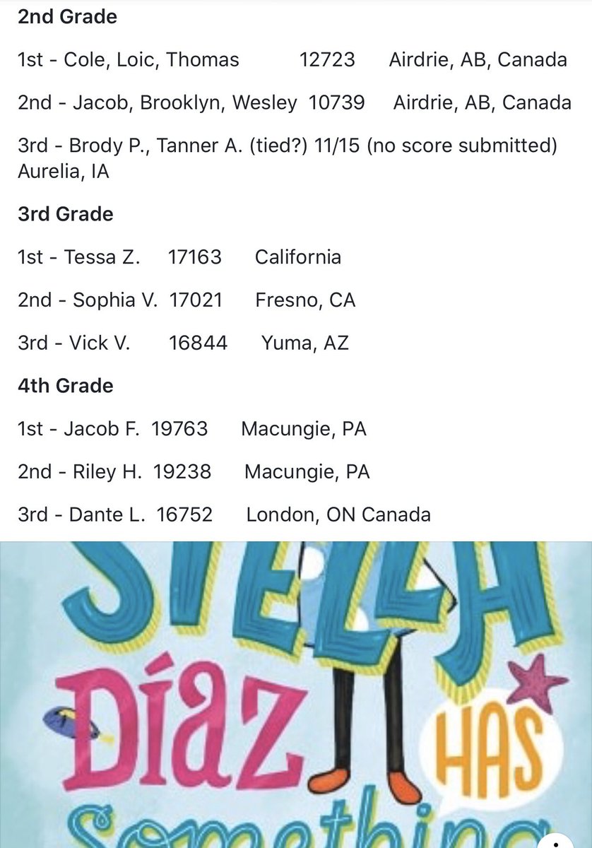 jblank3rd's tweet photo. So excited our @GowanGators student earned 3rd place in the #GRaStella @GetKahoot challenge! Testing our Stella knowledge with others around the world! @ccabanillas1 #Gra19 #WhyCrane #GSAthirdgraderocks https://t.co/8UeWoUKvmr
