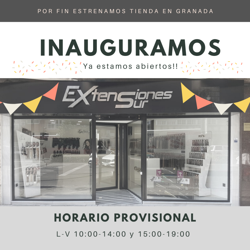 extensionessur's tweet photo. Inauguramos nuestra tienda en Granada 🎉🎉🎉🎊 Mañana ya podrás encontrarnos abiertos al público en horario de Lunes a Viernes de 10-14h y de 15-19h 😄👏👏
👉No olvidéis que este 1 de noviembre es fiesta nacional y estaremos cerrados https://t.co/BcNrF9L0gM