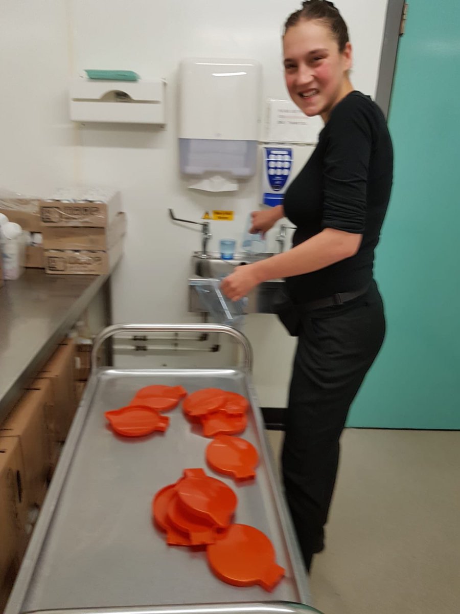 The smile says it all! Katie’s had a great first day with Ward E1. Thanks Rehana @Ruby_Azad Sue and the staff for this great opportunity to learn vital work skills @StockportNHS @weare_pure @CheadleCollege #SupportedInternships