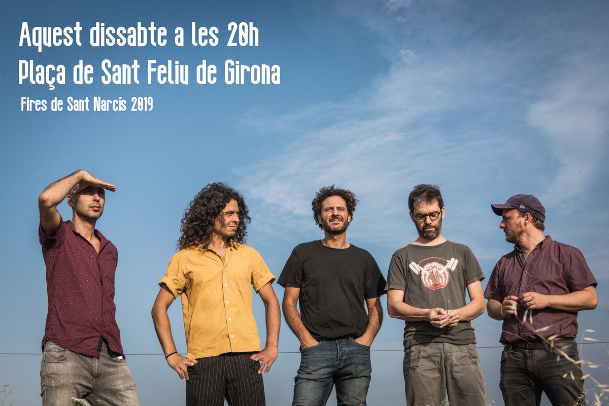 morgatmorgat's tweet photo. Serà aquest dissabte, serà a Girona i serà gratuït. A les 20h, i en acabat, en Pau Vallvé. @LavNorthBcn #orgulladolescent #missarave #queremosiramisa #firesdesantnarcís2019 https://t.co/RWNWaKCde6