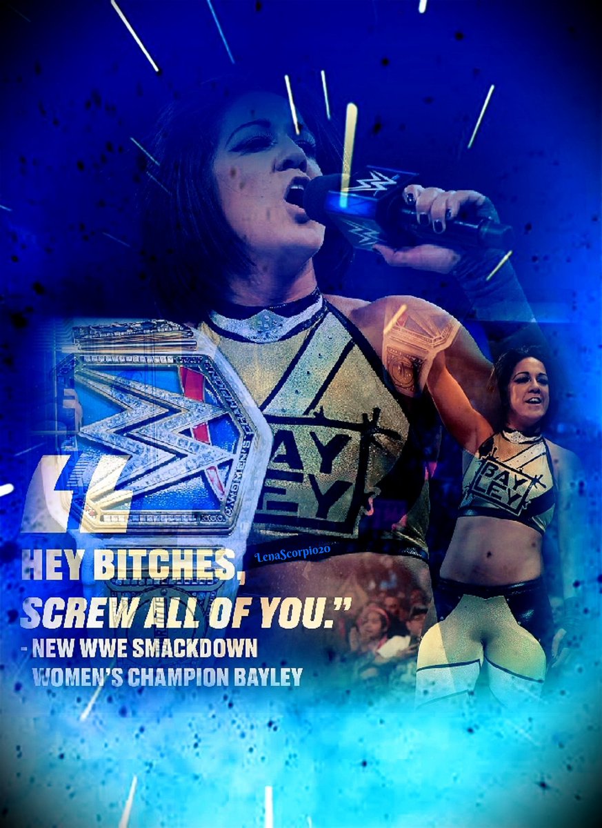 GTRIGGERMVDNESS's tweet photo. @BossNHugMania So I have made Fan artwork of these two so hope you like the ones I've done lately #TheBoss #TheStandard #TheBlueprint 💁🏽‍♀️🦋💙 and #Bayley #BayleyBlueBelt 🔥🔵🏆🔥 #BadBitch #HeyBitches #ScrewAllOfYou 💁🏻‍♀️✊🏻🤙🏻 https://t.co/8JxANOBTXF