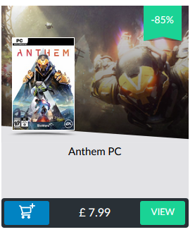FireRatGaming's tweet photo. Ouch! #anthem Is in the bargain bin! https://t.co/YHThIplAJN