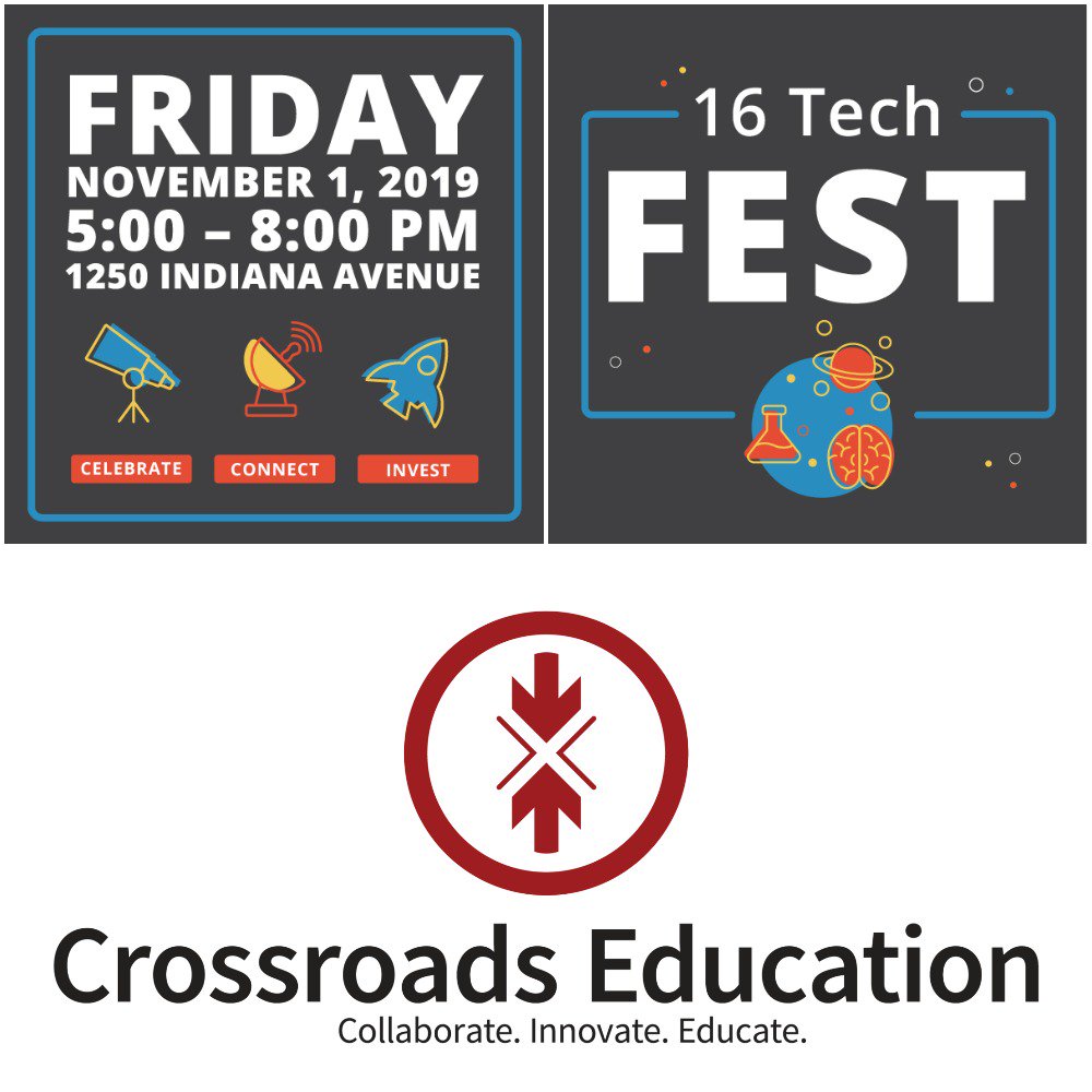 16Techinnovate's tweet photo. .@XroadsEd + #16TechFest = a way to use technology to help you learn math. For real. Check it out next month. https://t.co/LTz9EePxHL