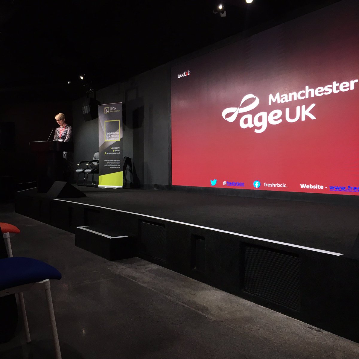 eebecul's tweet photo. Thank you @FreshrbCIC for the screening of #InTheirEyes this afternoon at @UKFast. #DementiaAwareness is such an important topic and needs to be talked about more. The #SilentElephantProject deserves so much recognition 🙏🏻 https://t.co/6tvk7oHHOS