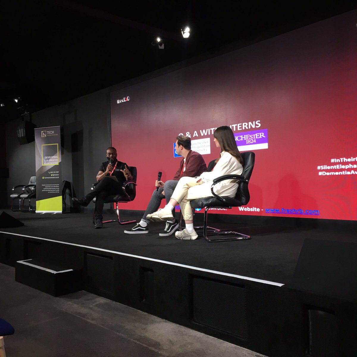 eebecul's tweet photo. Thank you @FreshrbCIC for the screening of #InTheirEyes this afternoon at @UKFast. #DementiaAwareness is such an important topic and needs to be talked about more. The #SilentElephantProject deserves so much recognition 🙏🏻 https://t.co/6tvk7oHHOS
