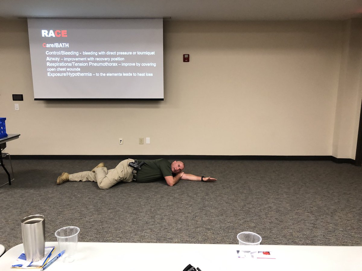 Working to secure our students and staff with Active Shooter and CRASE ( Civilian Response to Active Shooter Event) Training at HCDE.  <a href="/CSSS_hcde/">Center for Safe and Secure Schools</a> #seetheimpact