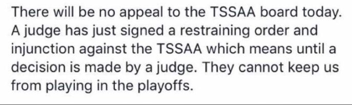don't let this ruin y'all's day but we are officially playoff bound baby!! we finna run up this check so y'all show up <a href="/lincolncounty1/">Barstool Lincoln County</a> <a href="/CornTownSavages/">CHS Student Section🐾🔥</a>