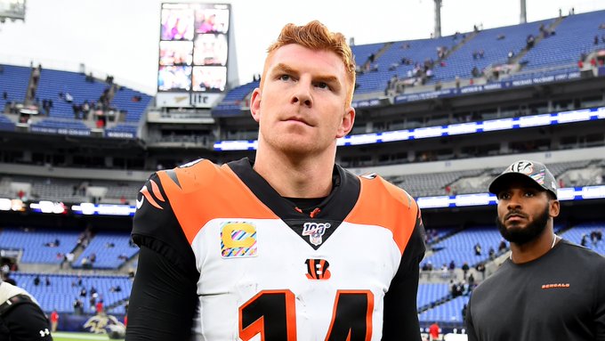 It\s Andy Dalton\s birthday.

The just benched him, per Happy birthday? 