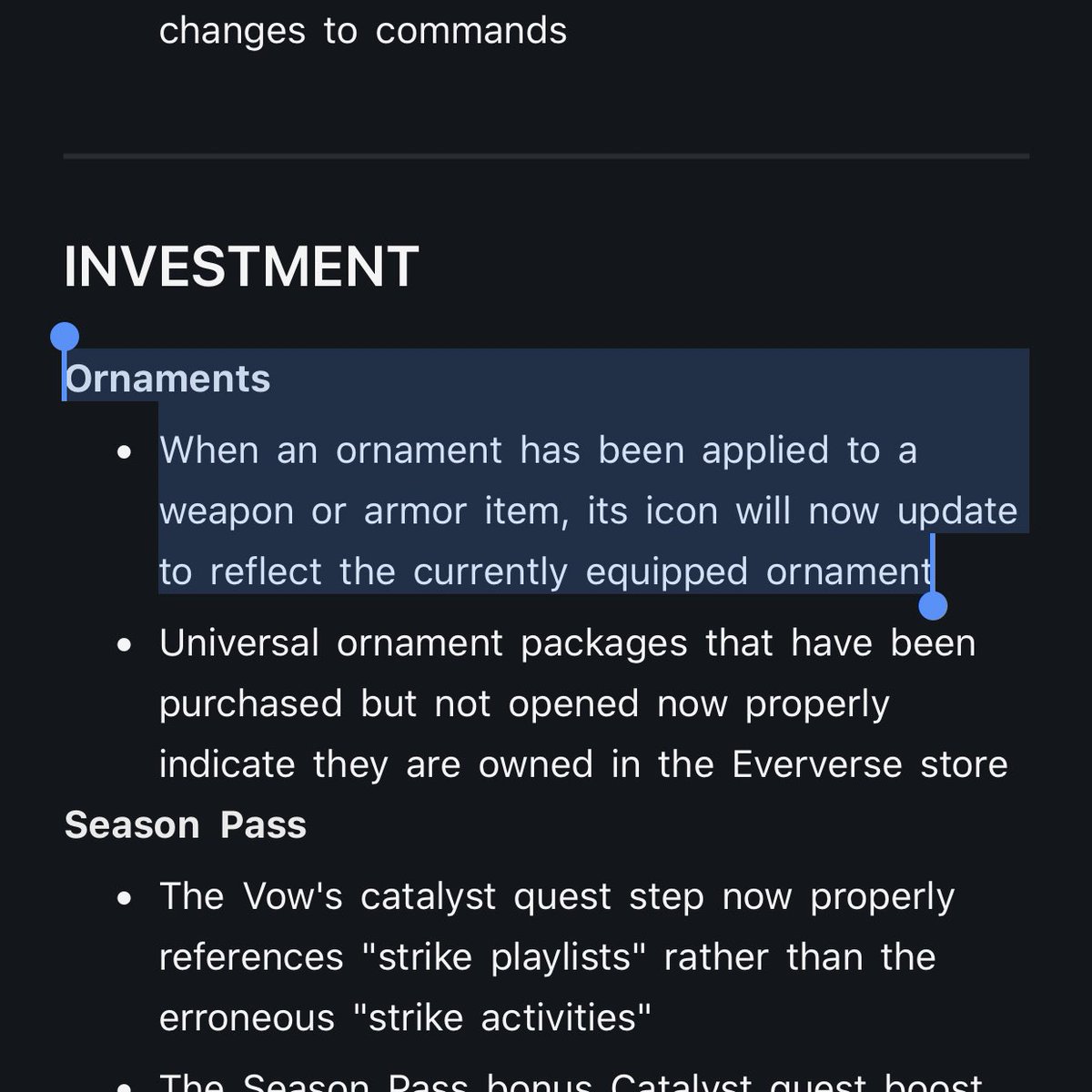 ThisIsDIM's tweet photo. Allright allright allright... Patch notes on the field. https://t.co/N6at5M07XL