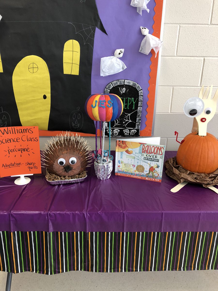 JarvisburgJ's tweet photo. JES held a character pumpkin decorating contest!!! So much creativity!! Great job to all classes!!!!! #CurrituckK12 #jesrocks https://t.co/8N7nf8GSvo