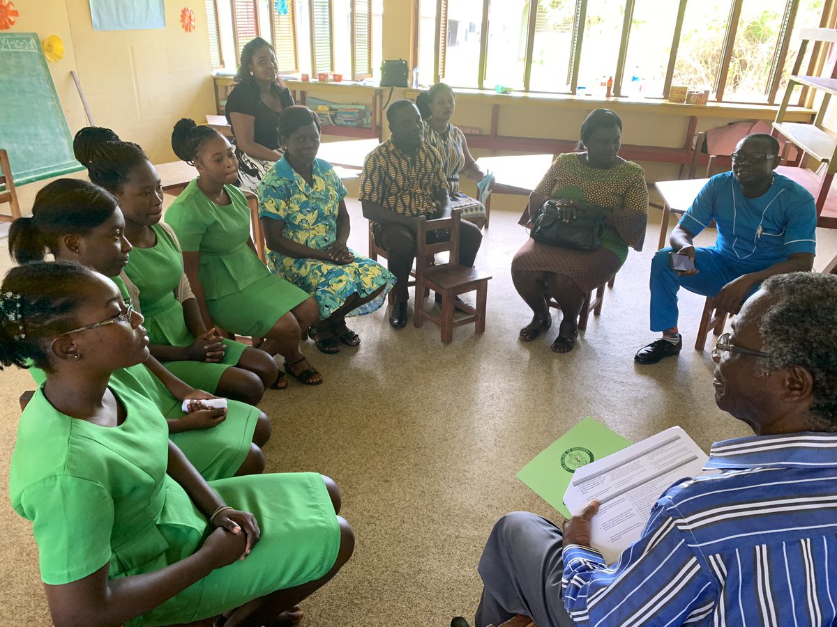 EmFynn's tweet photo. End of observation at OLA CoE’s partner school. #ReflectiveSession with Mentor and Mentee to discuss what they taught and how to improve their teaching. @TTELGhana @b_woode @NoshieKlu @robinedwardtodd @valentineaikins https://t.co/LsQl8rVARs