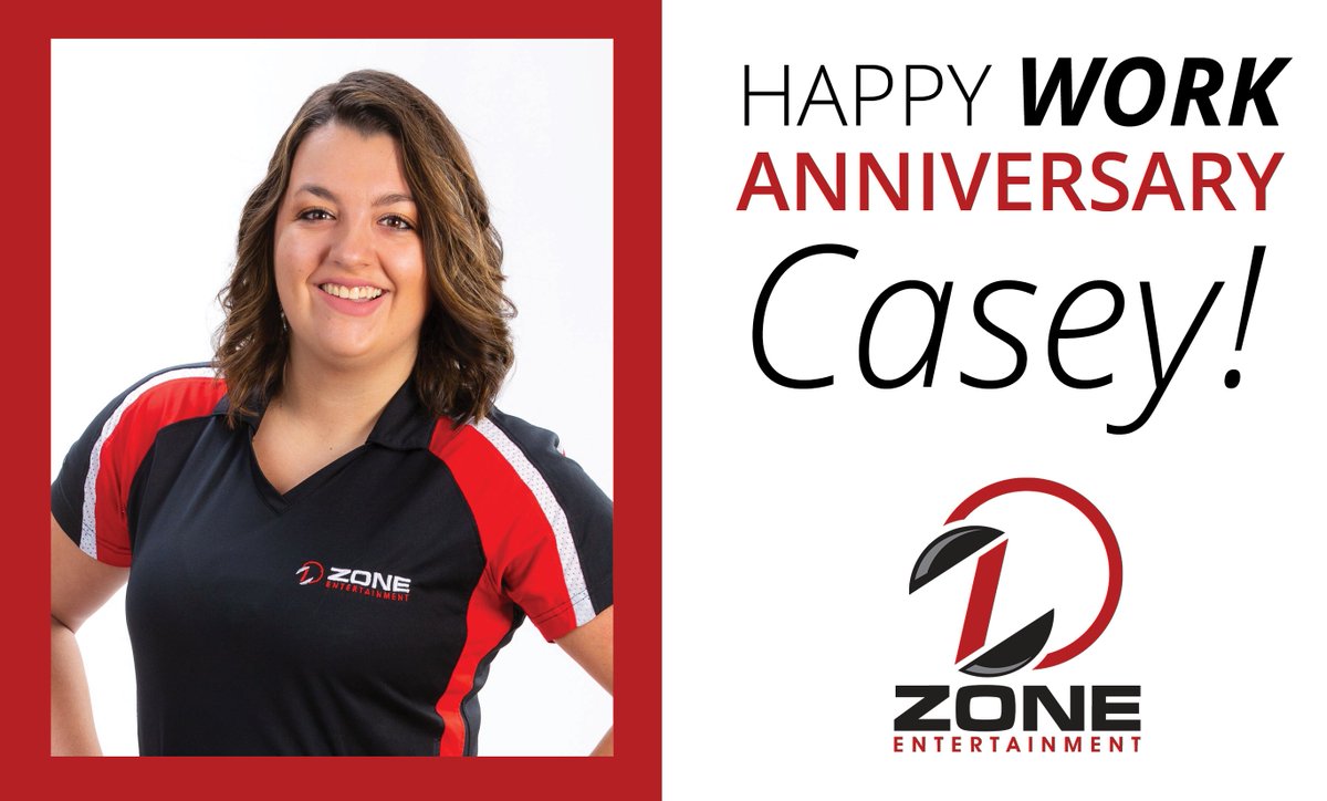 ZoneCLE's tweet image. Wishing the happiest work anniversary day to Casey! Congratulations on your 1 year anniversary with us - cheers to you for many more.