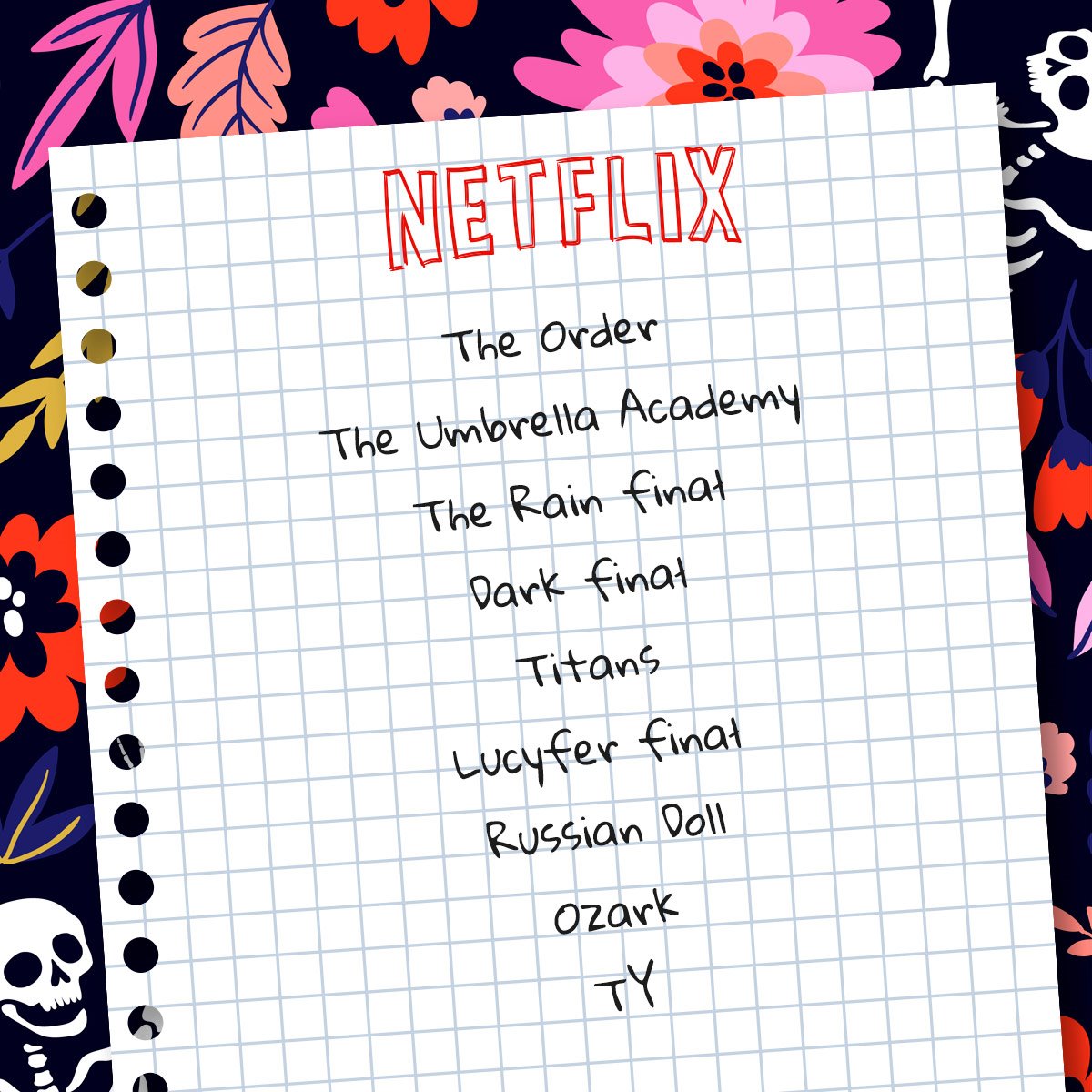 NetflixPL's tweet photo. 𝒟𝓇𝑜𝑔𝒾 𝓅𝒶𝓂𝒾ę𝓉𝓃𝒾𝒸𝓏𝓀𝓊...
nadchodzące premiery:

Atypowy 3 - 1.11
Król - 1.11
The End of the F***ing World 2 - 5.11
W śnieżną noc -  8.11
Klaus - 15.11
The Crown 3 - 17.11
Smoczy Książę 3 - 22.11
Final Space 2 - 24.11
Irlandczyk - 27.11
Ania, nie Anna 3 - 3.01 https://t.co/bGqCE7iedu