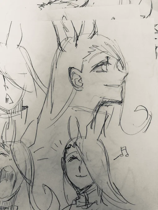 今日はウサギさんのキャラ表描いたのでねる
_(:3」z)_ 