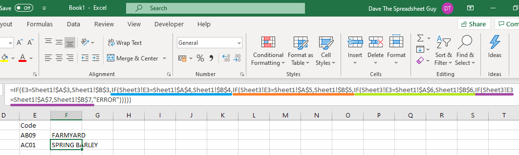 Dave The Spreadsheet Guy tweet media