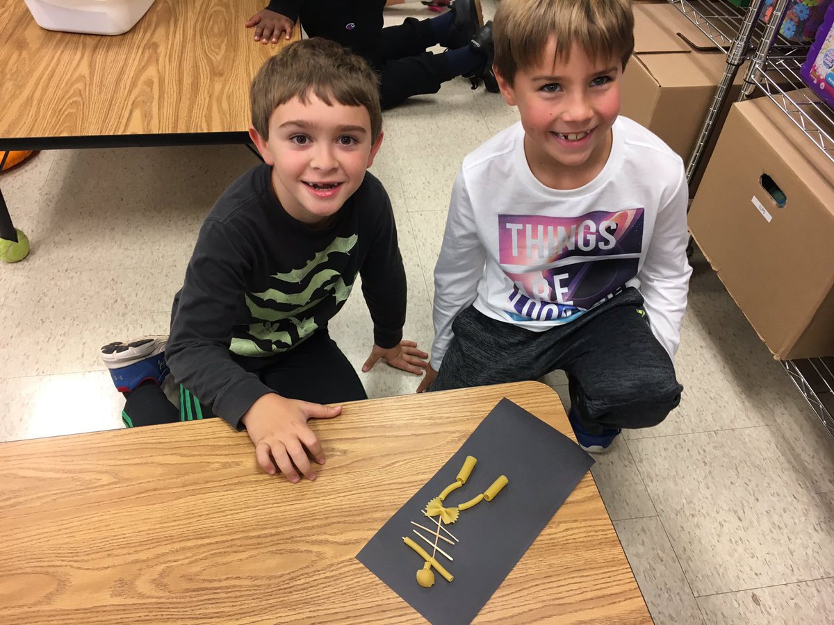 Skeleton symmetrical bodies!