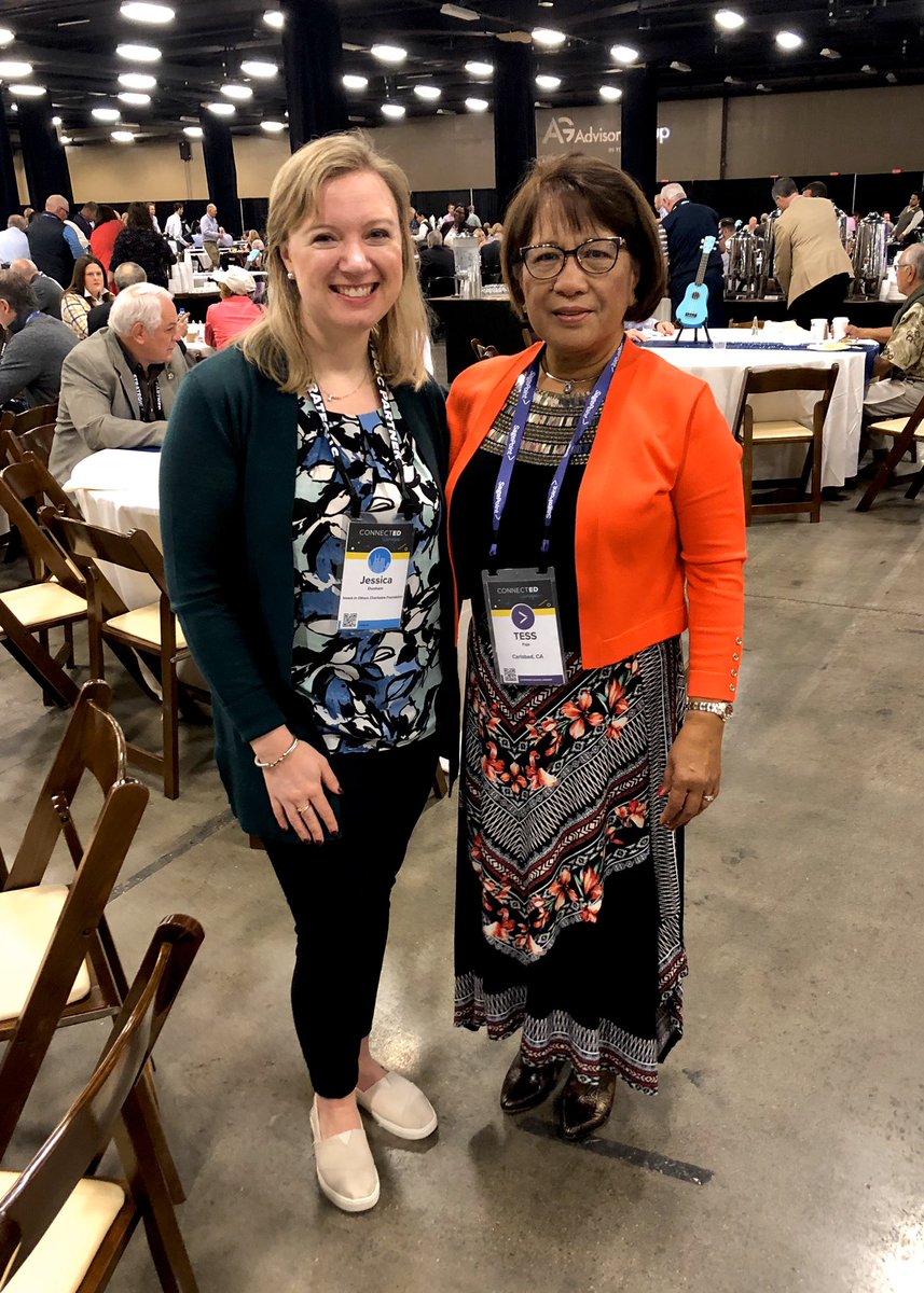 investinothers's tweet photo. Look who we ran into at #AGConnectED! It’s Tess Paje, 2018 #IiOAwards Honorable Mention https://t.co/msamsR4EJy