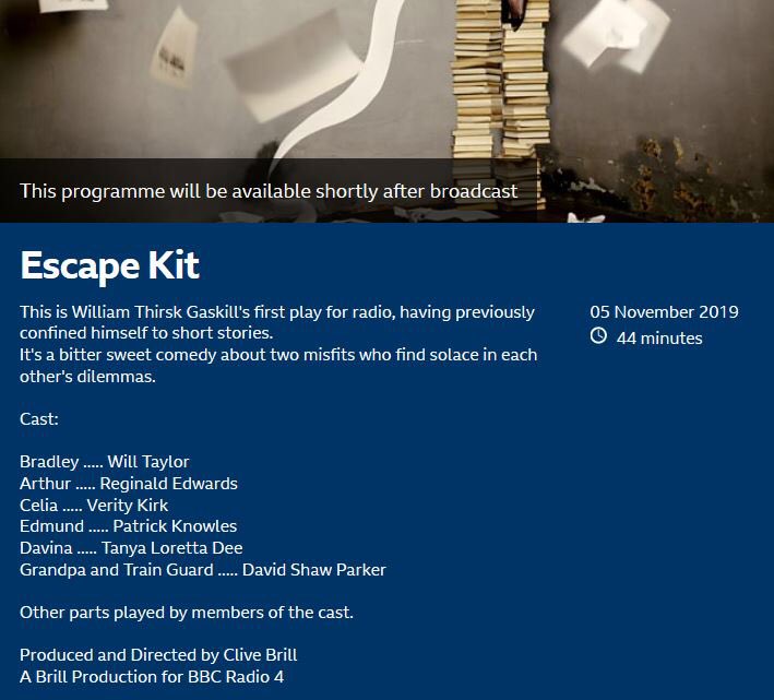 wthirskgaskill's tweet photo. @katefoxwriter @boffwhalley @WorksWithWords @alicenut1 @WakeExpress @YvetteHWriter @LeedsLit @theleedslibrary @BradleyBooks @JoeWilliamsPoet @IMcMillan @ian__harker #EscapeKit 5 Nov https://t.co/fNR07x3w3l