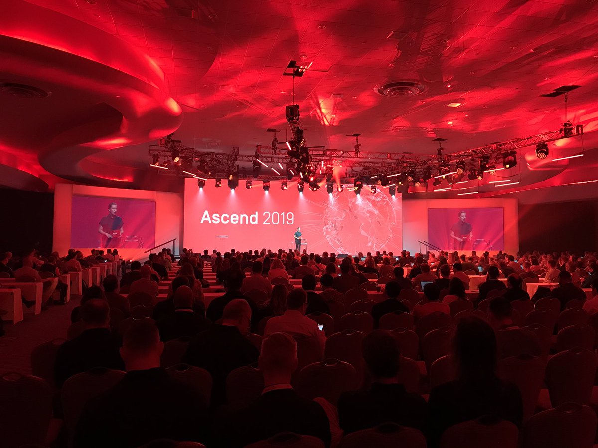 episerver's tweet photo. Let’s go day 2!! Our CMO is up on stage introducing a morning full of inspiring women up on stage. #Ascend2019 https://t.co/vZ9Evsv6Dd