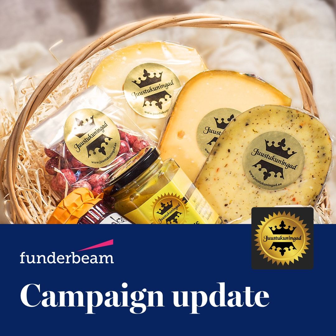 funderbeam's tweet photo. The campaign for an Estonian market leader, #Juustukuningad is gaining support.
They have received over €200,000 in indications and are only halfway through!
We welcome you to review the campaign and learn more here: https://t.co/fjFGaFhUiq
Capital at Risk https://t.co/hEu3A6ylaq