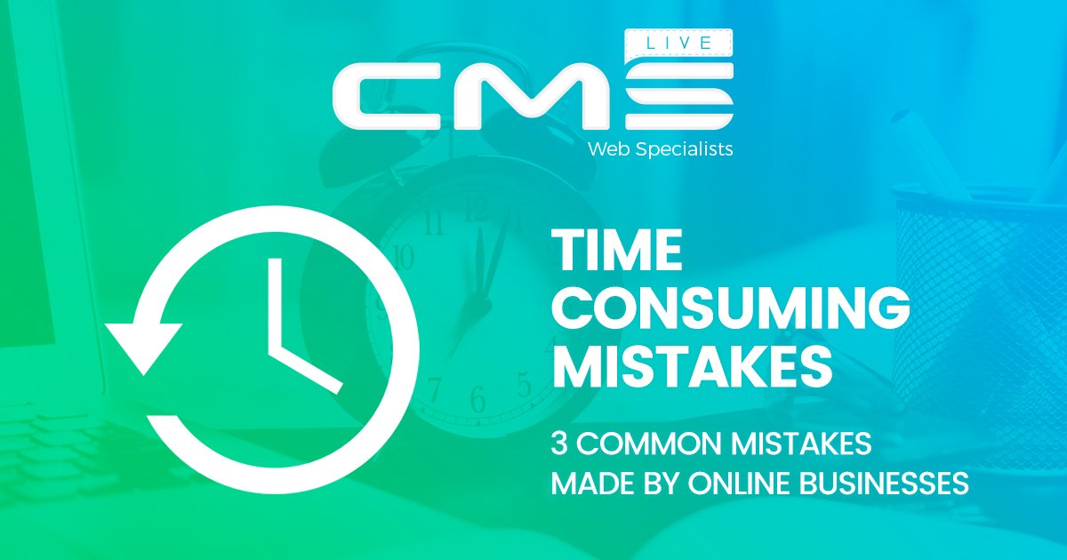 CMSLive's tweet image. 3 Common Time-Consuming Mistakes Made when Managing an Online Business. Learn more in our blog cmslive.co.uk/3-common-time-…
#CMSblog #timeconsuming #woocommerce #ecommerce