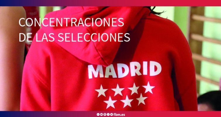 FBMadrid's tweet photo. Concentraciones de las preselecciones. Puente de los Santos Los componentes de las preselecciones cadetes, minis e infantil femenina que figuran en los siguientes listados están convocados a participar durate el puente de Todos los Santos, desde el jueve… https://t.co/9eLPKxh1y7 https://t.co/H0dN7P8hE1