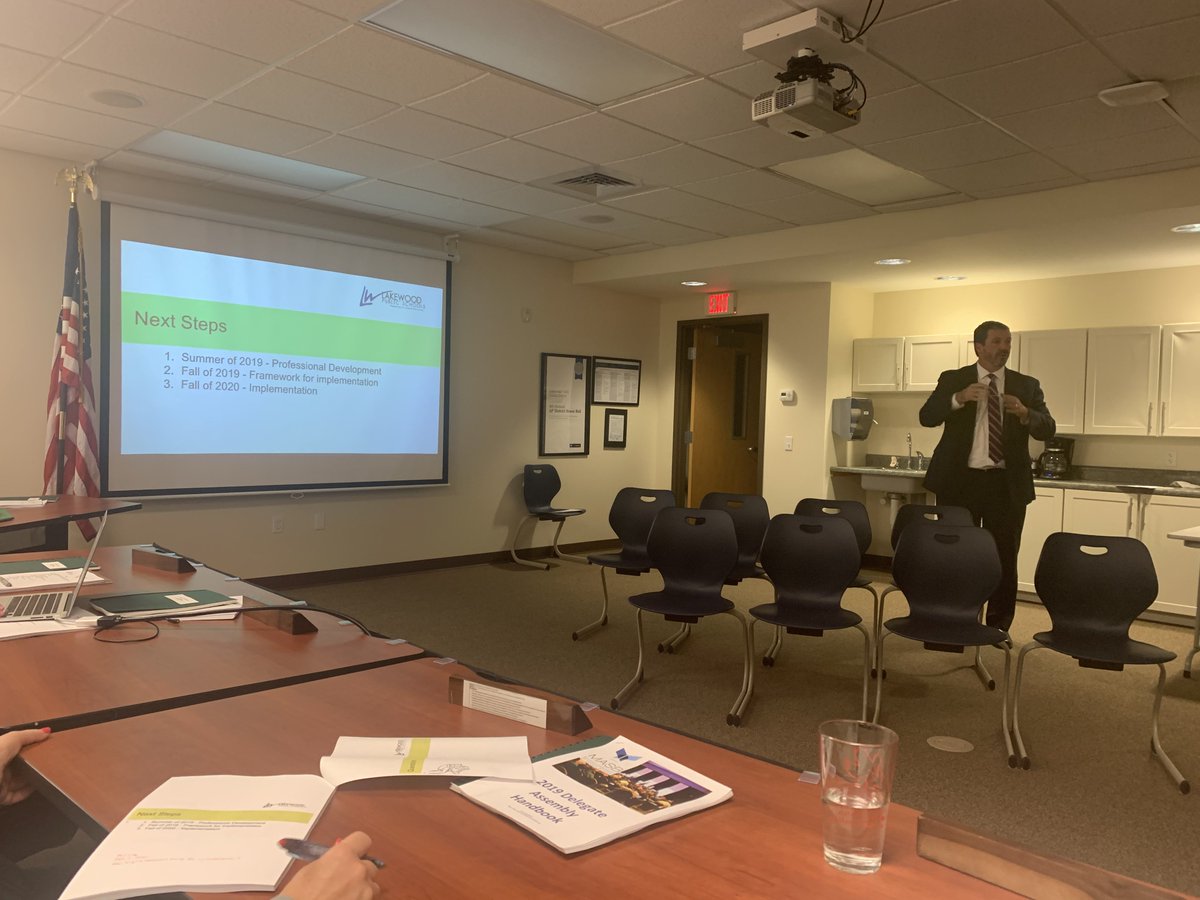 LakewoodSupe's tweet photo. At last night's #boardmeeting, we discussed #professionallearningcommunities in detail. #PLCs focus #intentional #collaboration on #fouressentialquestions ensuring #studentlearning: 1. What do we expect students to #learn? 2. How will we know if they learned the #content? https://t.co/1NzHKr7ItJ