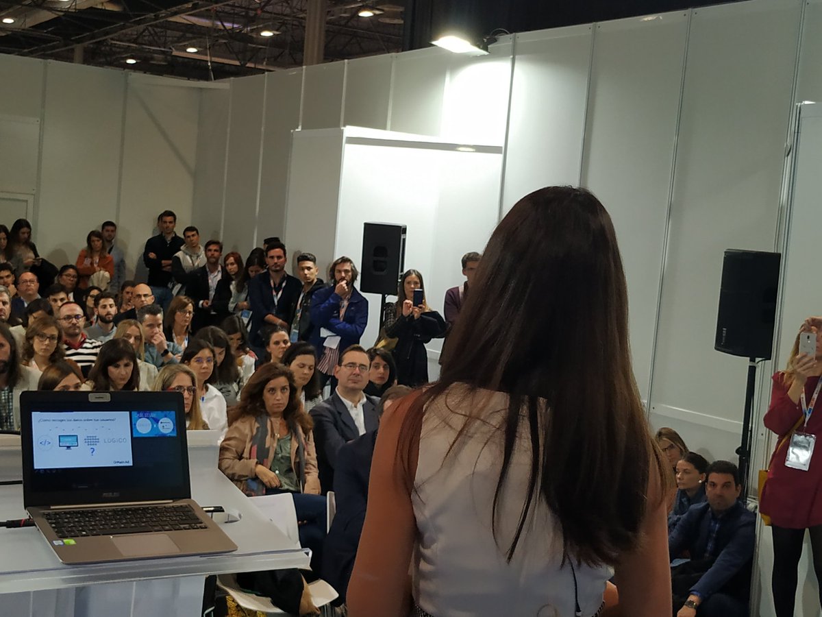 eshowesp's tweet photo. "La personalización es esencial para poder captar al usuario adecuado en el momento adecuado" nos dice Mireia Moreda de
@mainadvsrl
#eShowMAD19
#engagewithmainad
#digitalsolutions
#marketingonline https://t.co/Oyf50pRyIp