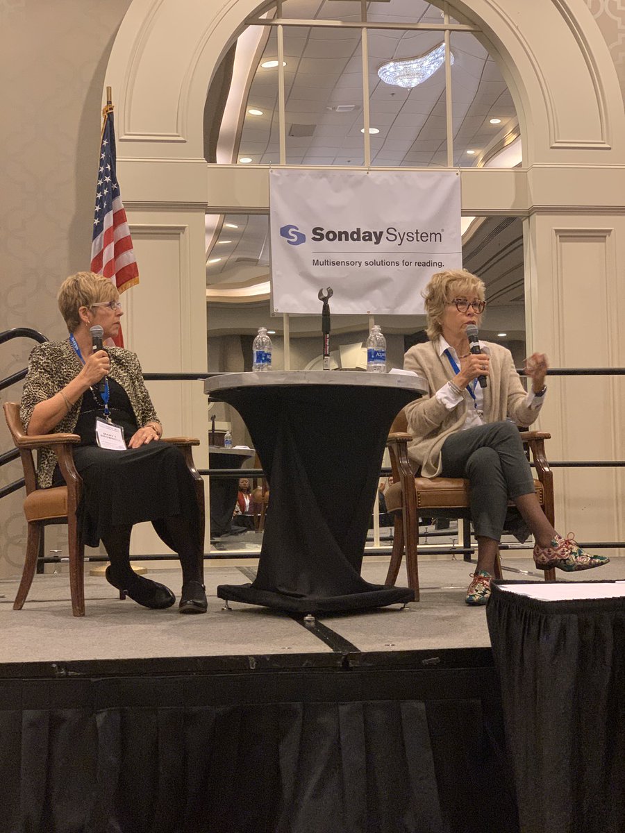 #casenasdse2019 Dr. Jane West and Dr. Mary Brownell imparting knowledge on the teacher shortage crisis