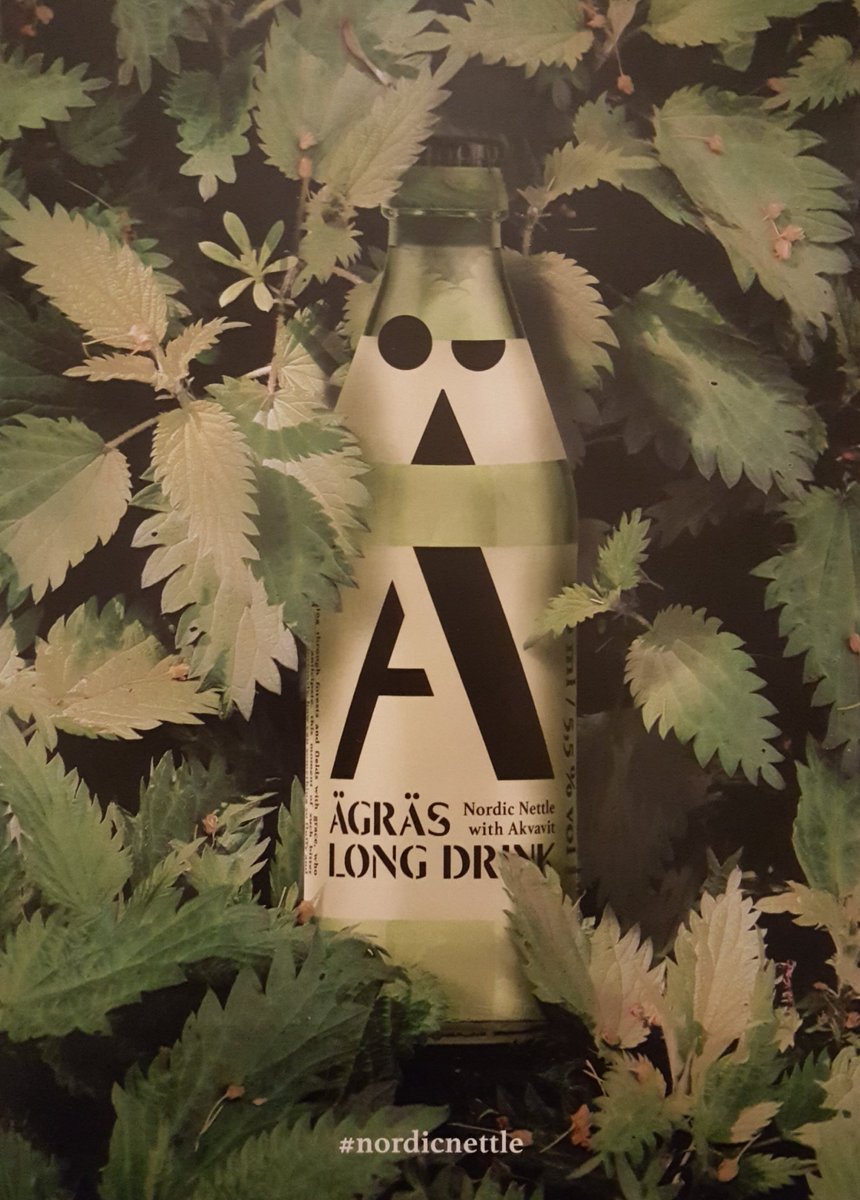 AgrasDistillery's tweet photo. Exciting times indeed! Especially when you have #nordicnettle #ägräslongdrink and #ägräs #gin from #Finland on the market #spirits2019 https://t.co/DR9cjAusmS