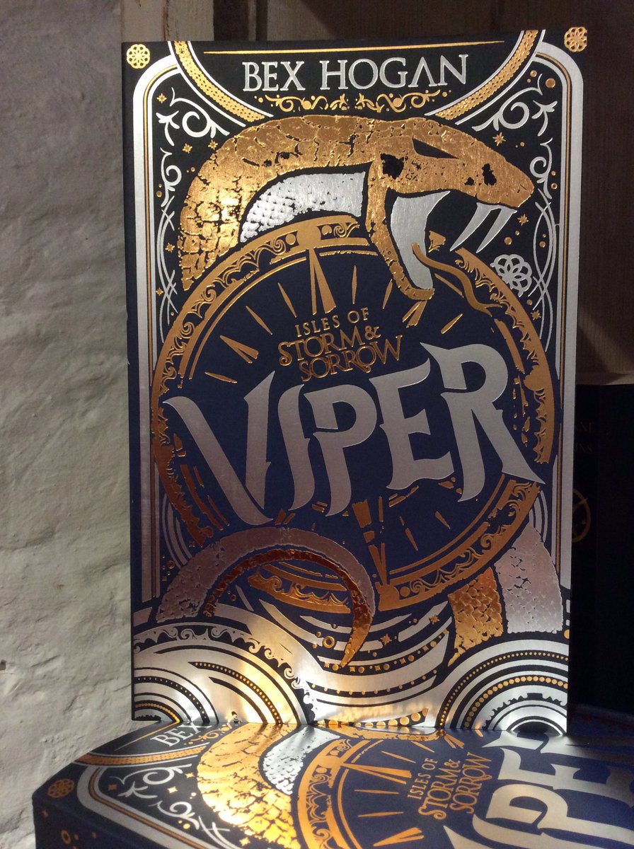 lostinbookshop's tweet photo. To celebrate the author @bexhogan visiting us recently, we are doing a #bookgiveaway of TWO SIGNED COPIES of #viper for two lucky winners. Follow and retweet to enter. Ends 12th Nov. UK only. @LoveLostwithiel https://t.co/9thZe16qzC