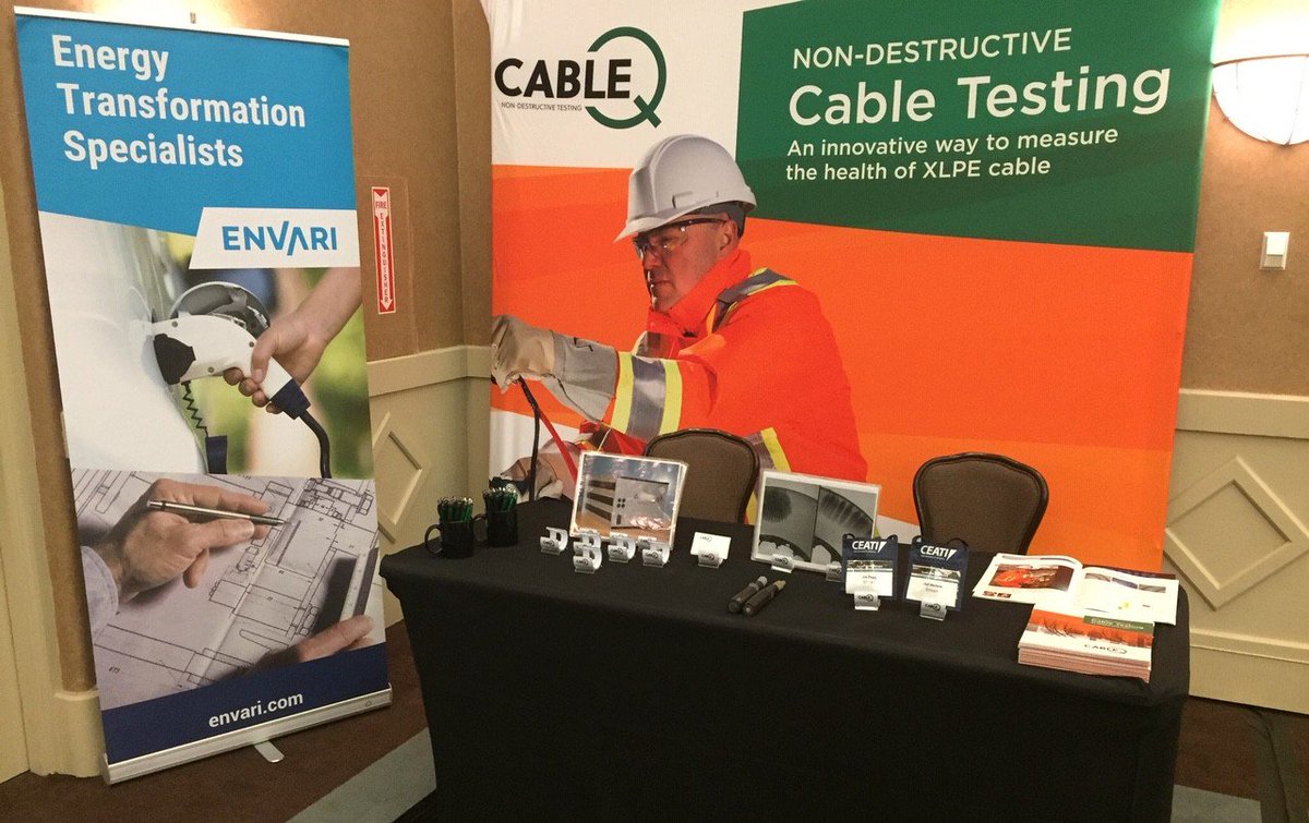 Cable_Q's tweet photo. We're at the @MyCEATI Asset Management Conference with our truly non-destructive cable testing technology. Come see our experts at booth 120 to learn how this technology helps utilities manage their underground cable effectively. 

#assetmanagement2019 #utilities #assetmanagement https://t.co/g9xbTAUd1r