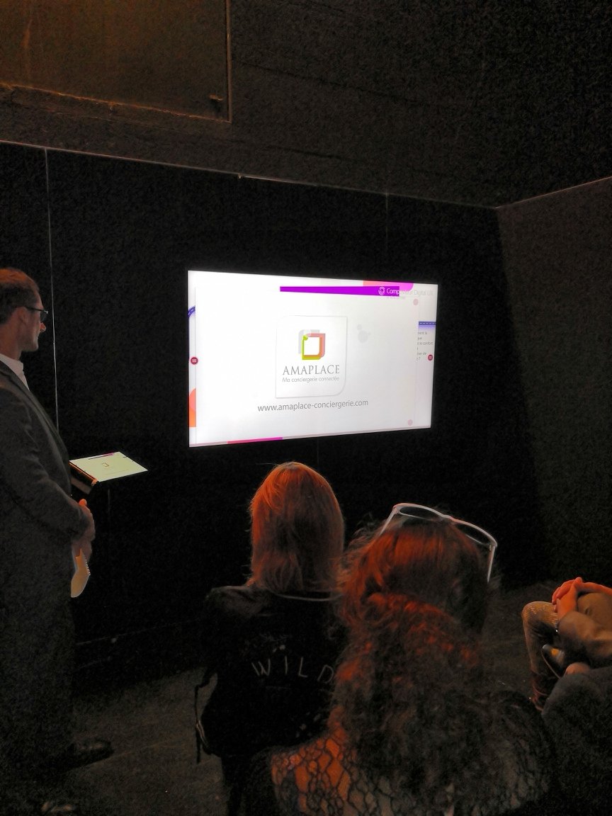 A l’intérieur du démonstrateur <a href="/Amaplace_mtp/">AMAPLACE Connectée</a> à la <a href="/Frenchproptech/">The French Proptech</a> #operacomedie #habitat #logement #services #immobilier