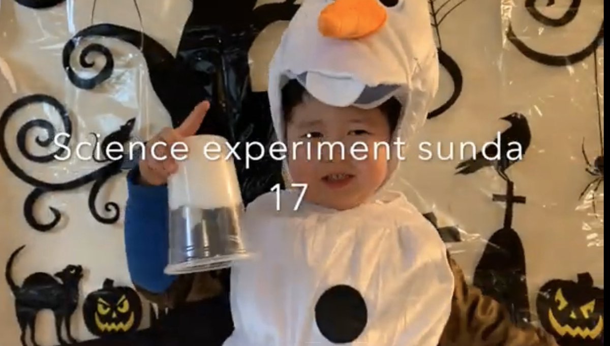 TimePtolemy's tweet photo. Olaf &amp; Sven frozen 2 science experiment https://t.co/D61ydWxXEy @DiscoveryEd @Discovery @DiscoveryIncTV @DiscoveryUK @NASASTEM @BillGates #Halloween19 #TuesdayThoughts #Science https://t.co/8MjVSUDsKe