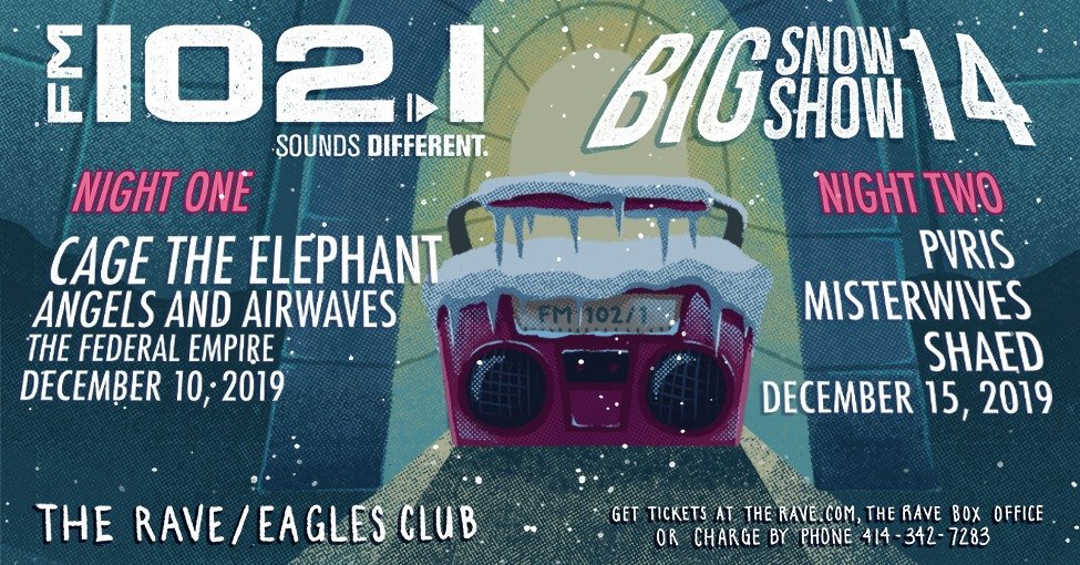 AdlerRadioMKE's tweet photo. 8:30am #WTC 3songs/1theme for a pair of tix to BOTH nights of @FM1021 #BSS14 @TheRaveUSA Tue 12/10 w/@AVABandOfficial @CageTheElephant @FederalEmpire & Sun 12/15 w/@shaedband @ThisIsPVRIS @MisterWives
HINT: It's either Garfield or Heathcliff https://t.co/1hZ7kTJ9nf