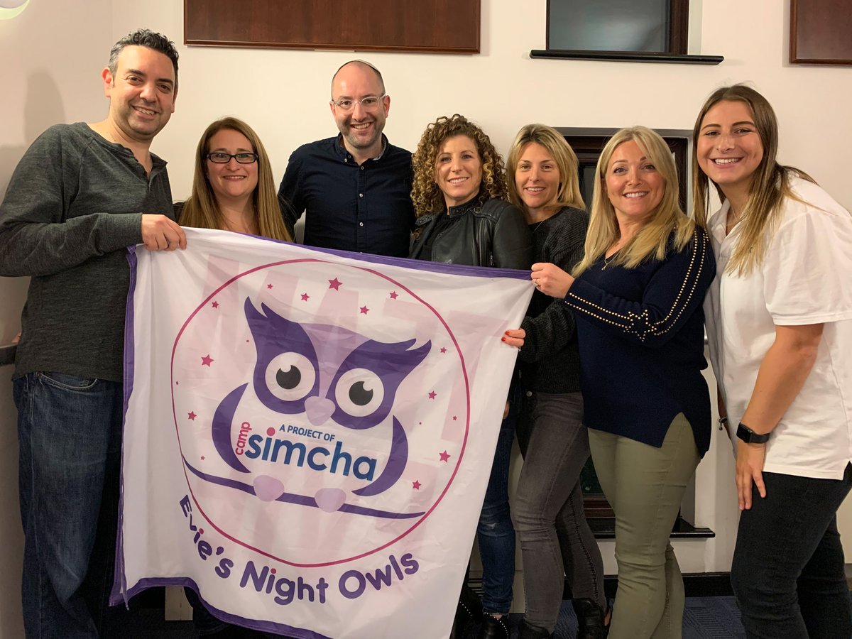 It was a pleasure supporting Evie's Night Owls' charity quiz night run by @CampSimchaUK, a fantastic organisation that supports families with serious childhood illness #charity #QuizNight #supportingcharity @eviesnightowls