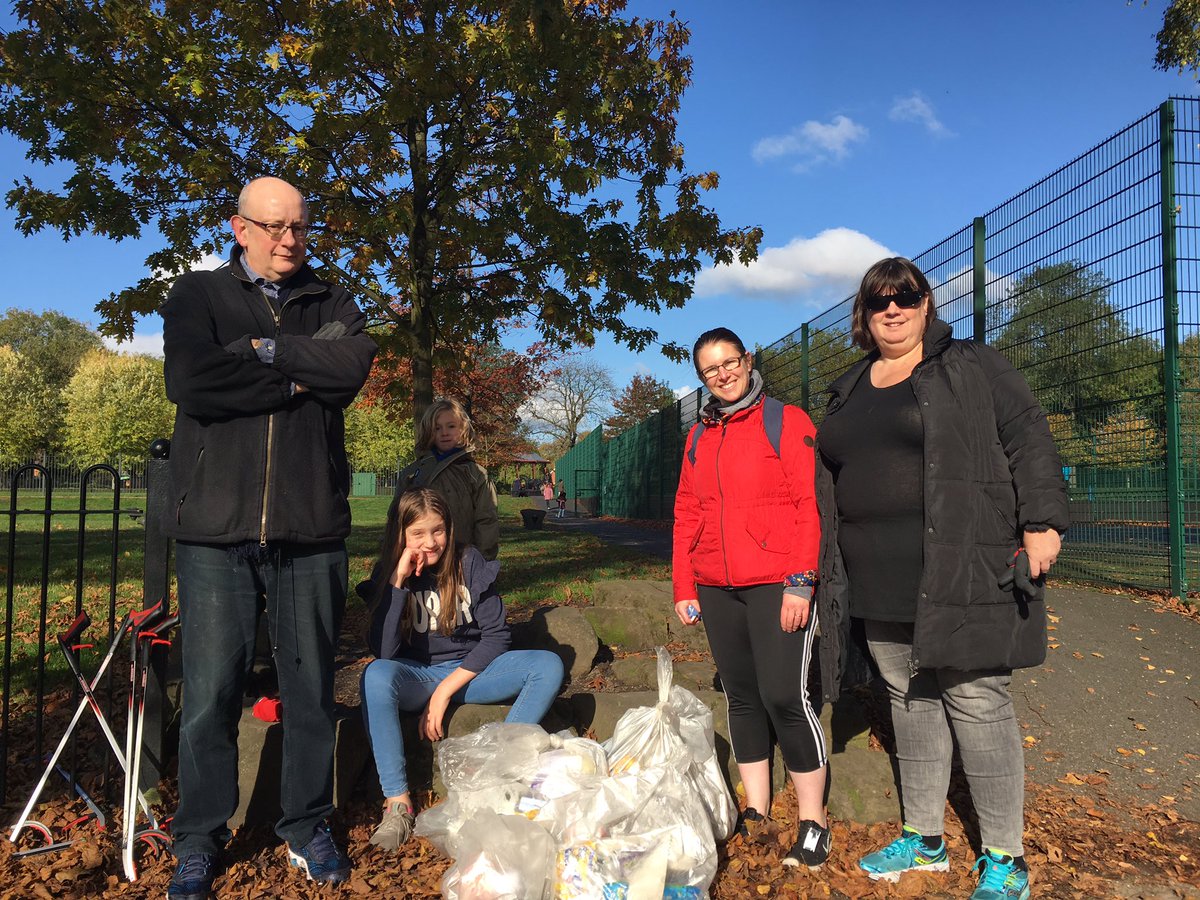 qmgs_pshe's tweet photo. Mr Bryars and I were out litter-picking with family and friends again today, in Palfrey Park - and Queen Mary St! A gloriously sunny, but chilly, Autumn morning spent doing good work and chatting with friends. You’d be surprised how enjoyable this work is. https://t.co/gpLPvd6S5Y